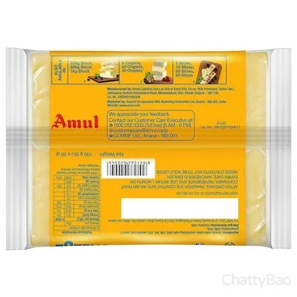 Amul Cheese Slices 100 g view 2