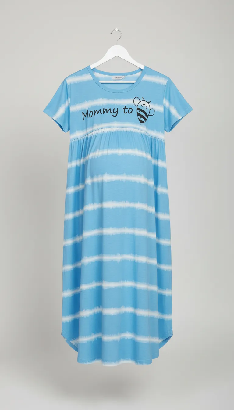 Moms n More Maternity Nightgown view 3