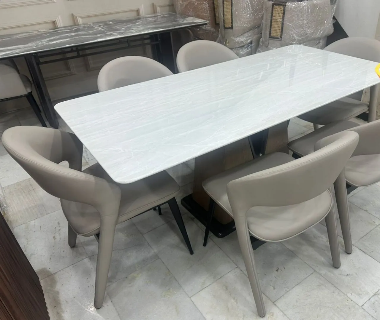 Dining With Glass Top