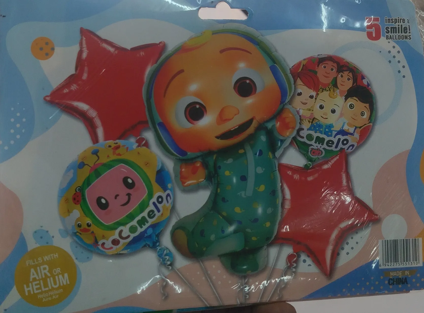 Cocomelon Balloons view 2