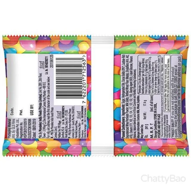 Cadbury Gems Chocolate 17.4 g view 2