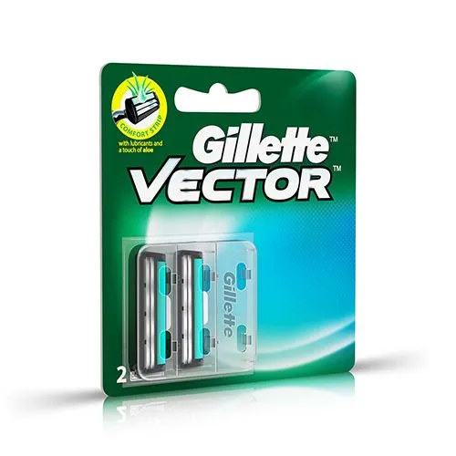 Gillette Vector Twin Blade 2 Pieces view 2