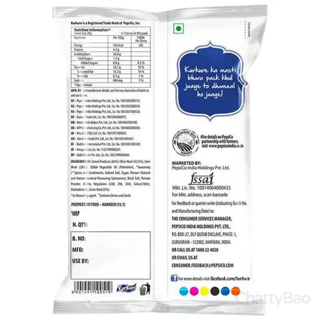 Kurkure Namkeen - Masala Munch 70 g view 2