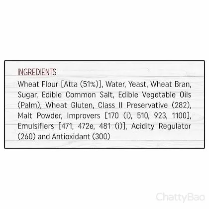 English Oven 100% Whole Wheat Bread 400 g view 5