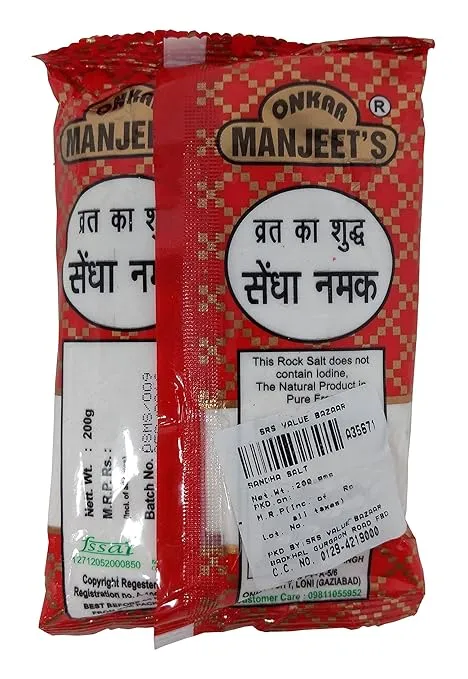 Manjeet's Sendha Namak 200 g view 2