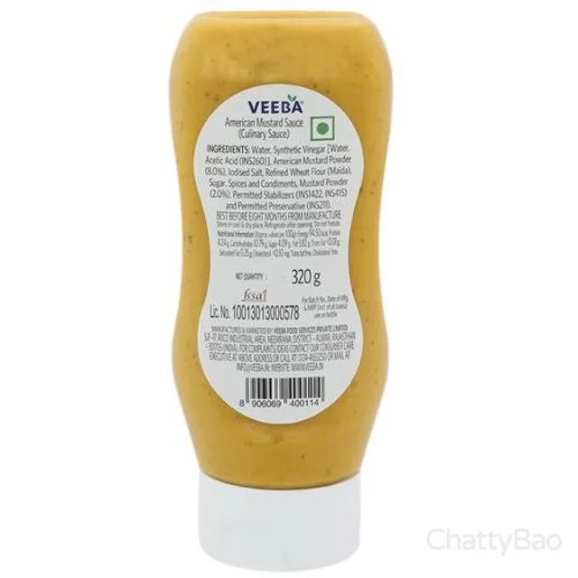 Veeba American Mustard Sauce 310 g view 2