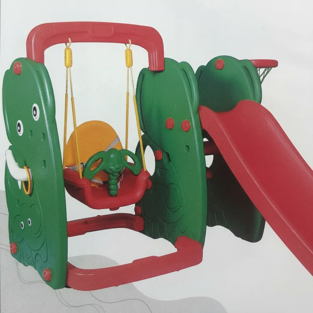 Elephant Slide & Garden Swing