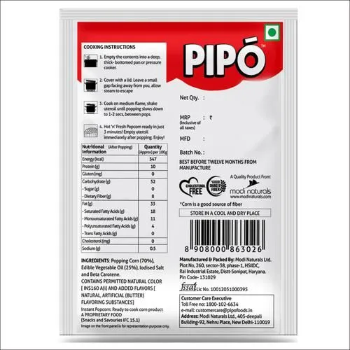Pipo Premium American Popcorn - Butter Lovers 40 g view 2