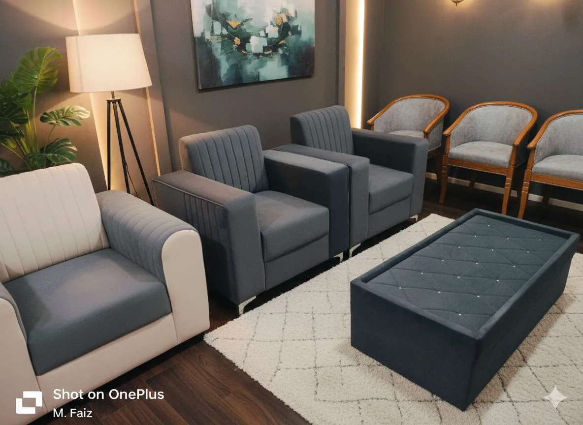 5 Seater Designer Sofa Set view 2