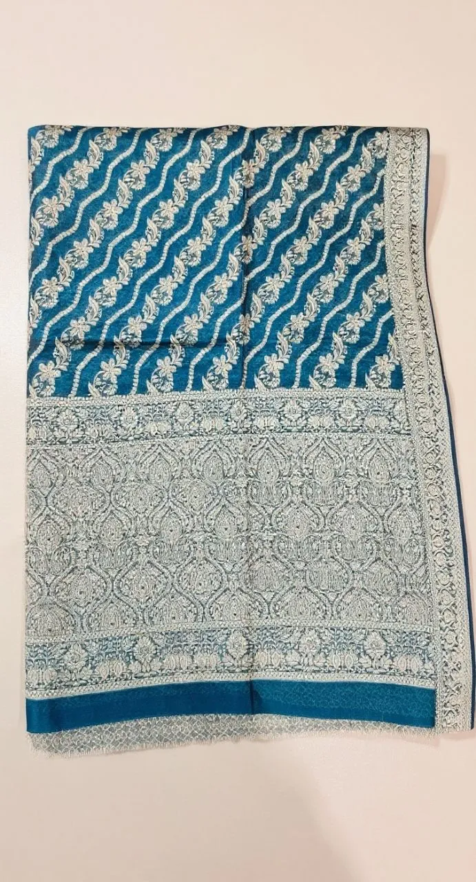 Embroidered Saree view 4