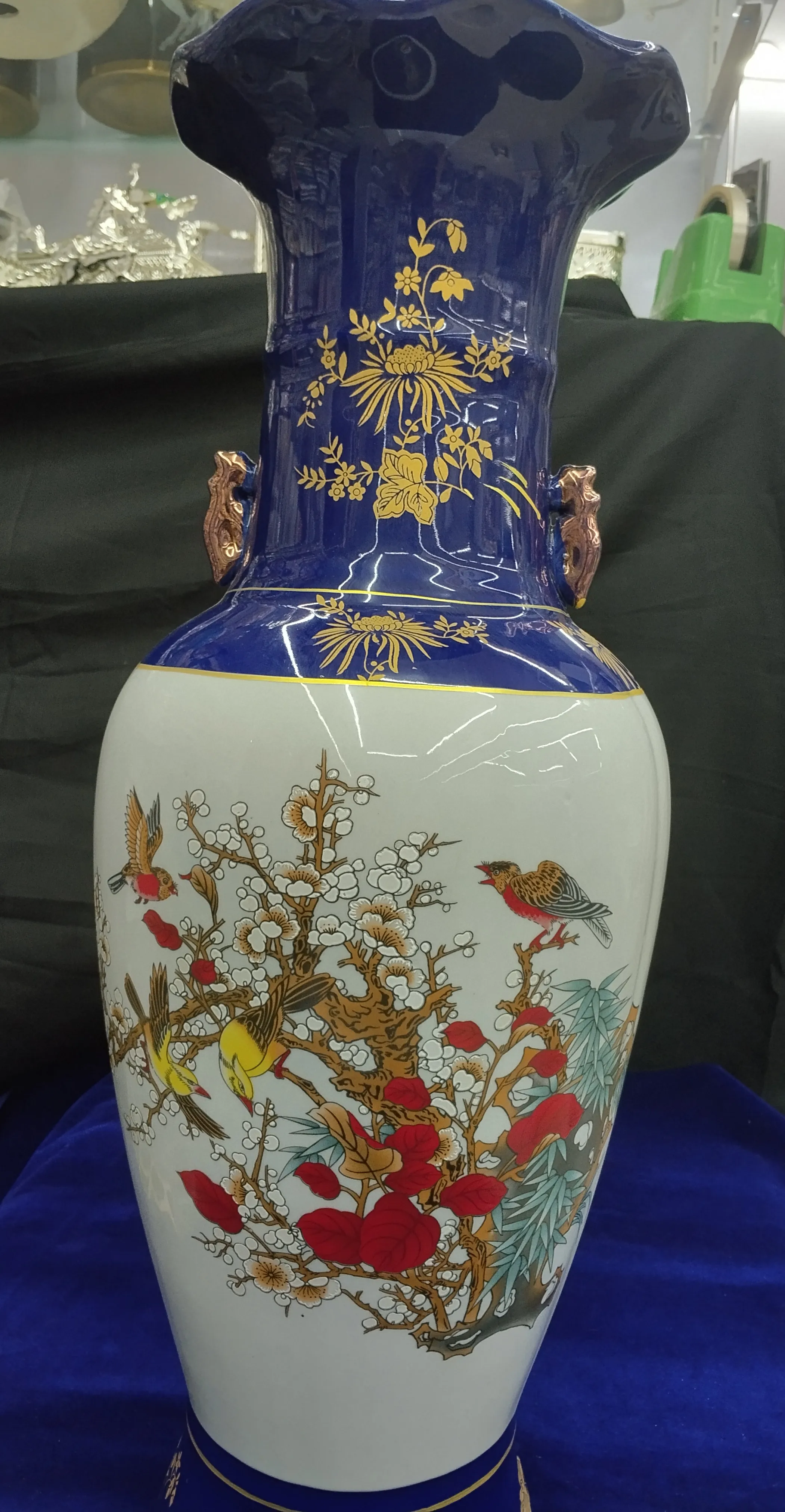 Large Decorative Ceramic Vase view 2