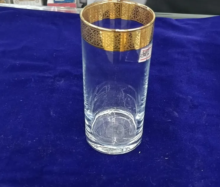 Gold-Rimmed Glass view 2