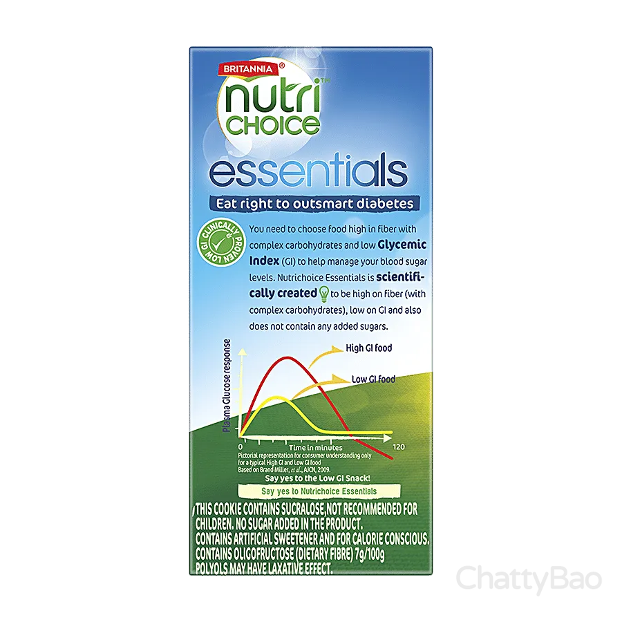 Britannia NutriChoice Essentials Oats Cookies 150 g view 2