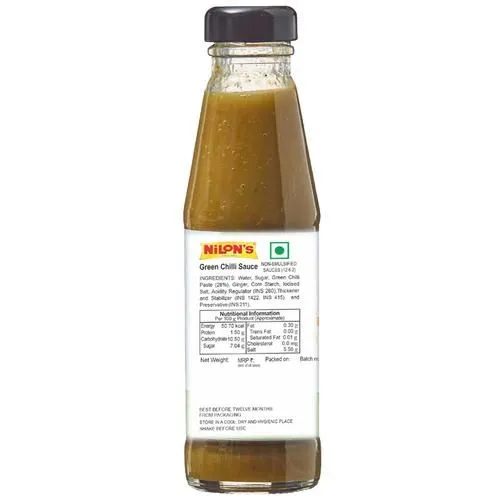 Nilons Green Chilli Sauce 180 g view 2