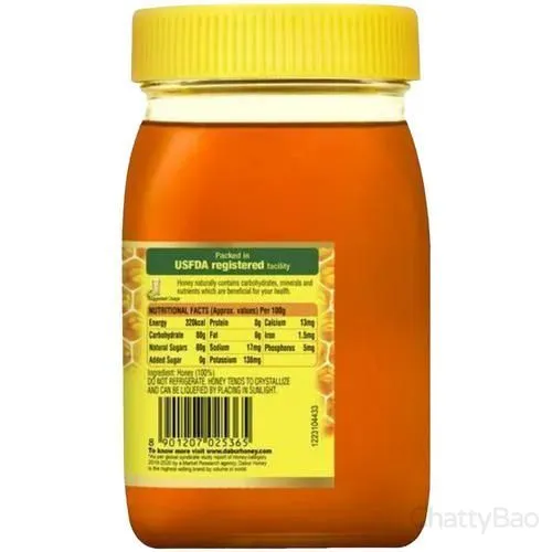 Dabur 100% Pure Honey 250 g view 3