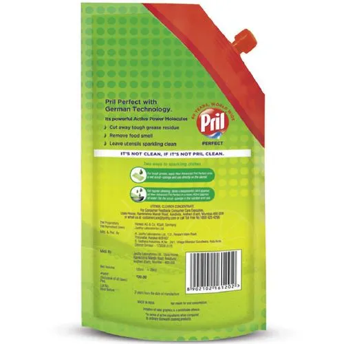 Pril Dishwash Liquid Lime 120 ml view 2