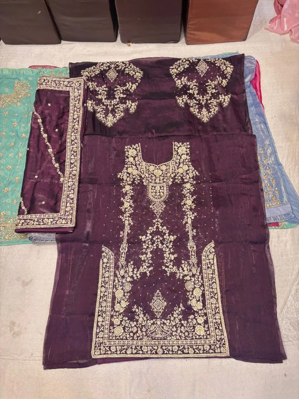 Embroidered Salwar Suit view 3