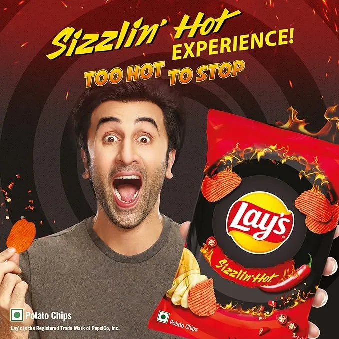 Lays Potato Chips - Sizzlin Hot 48 g view 4