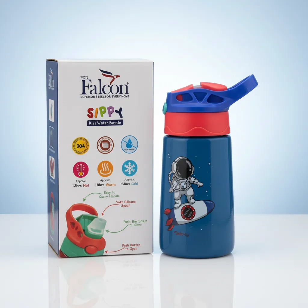 Astronaut-Themed Childrens Water Sipper view 2