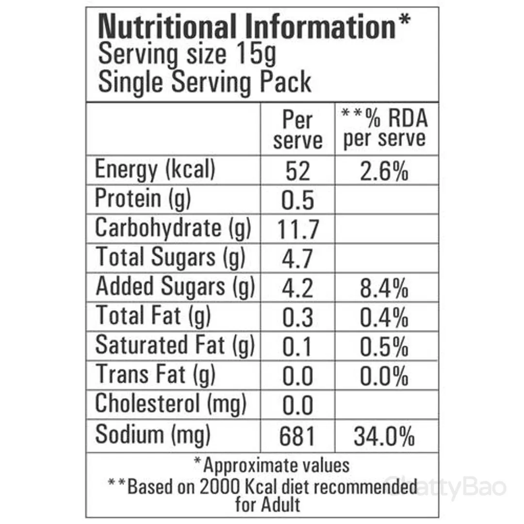 Chings Secret Secret Sweet Corn Instant Soup 15 g view 4