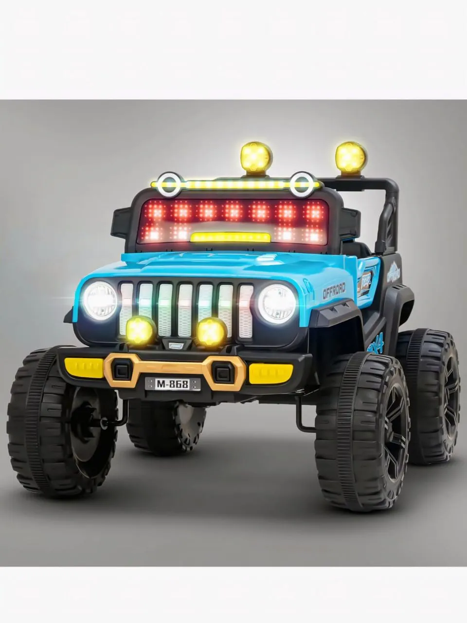 Turbo Offroad SUV Blue view 2