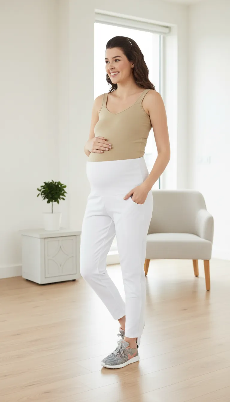 Moms n Mom Maternity Pant Wight