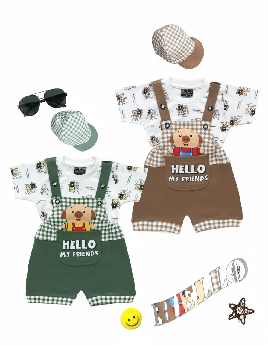 Cityboy Kids Wear D.NO-S.15331 With Cap view 2