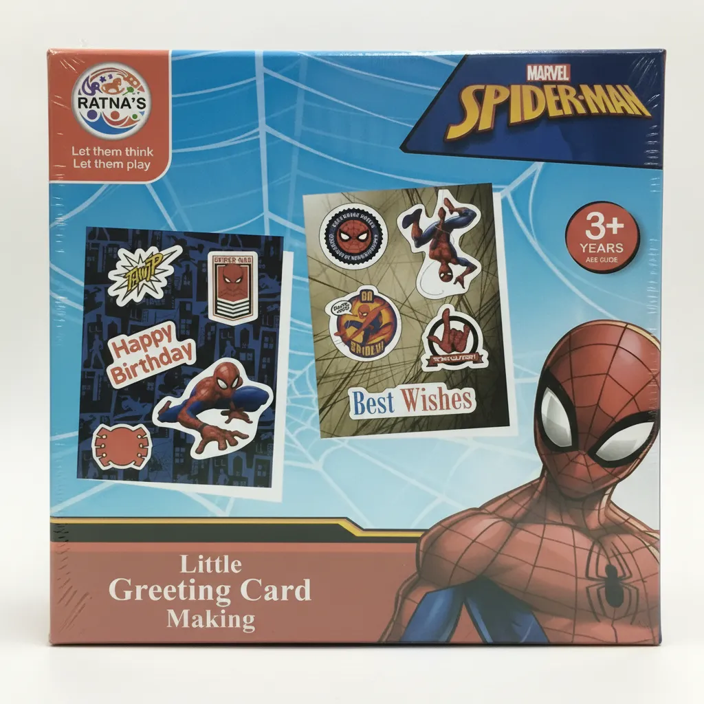 Ratnas Marvel Spider-Man Little Greeting Card Making Kit