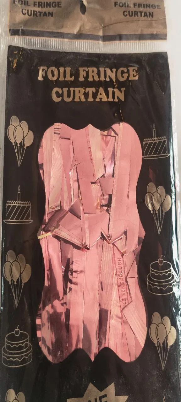 Foil Fringe Curtain view 6
