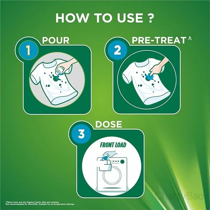 Ariel Front Load Matic Liquid Detergent 3.2 L view 5