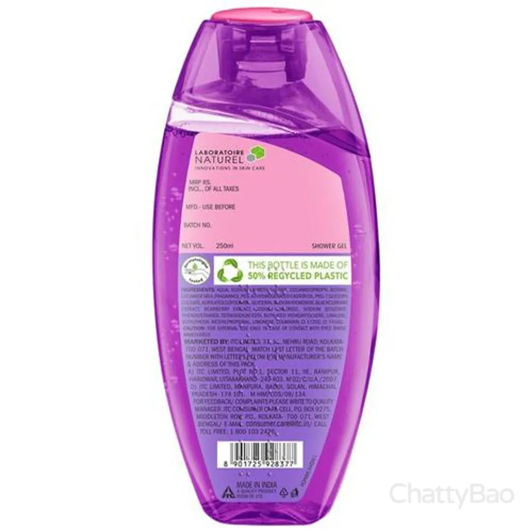 Fiama Shower Gel - Blackcurrant & Bearberry 250 ml view 2
