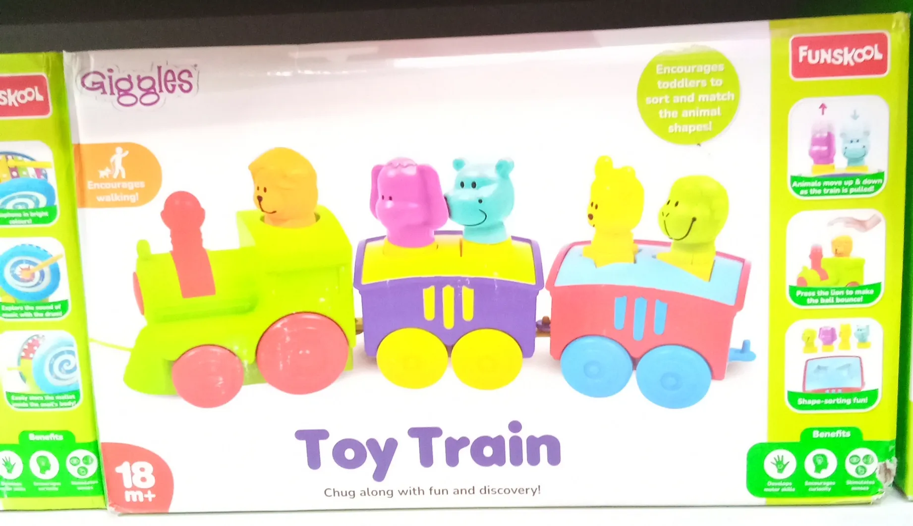 Giggles Toy Train view 3