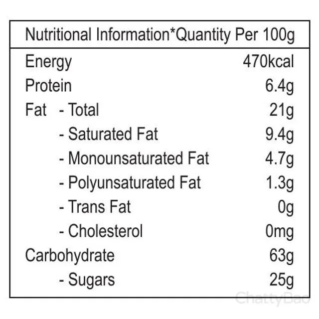 Unibic Fruit & Nut Cookies 500 g (5 x 100 g) view 3