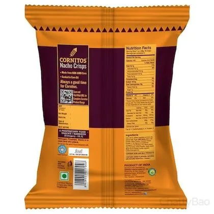 Cornitos Nacho Chips Cheese & Herbs 55 g view 2