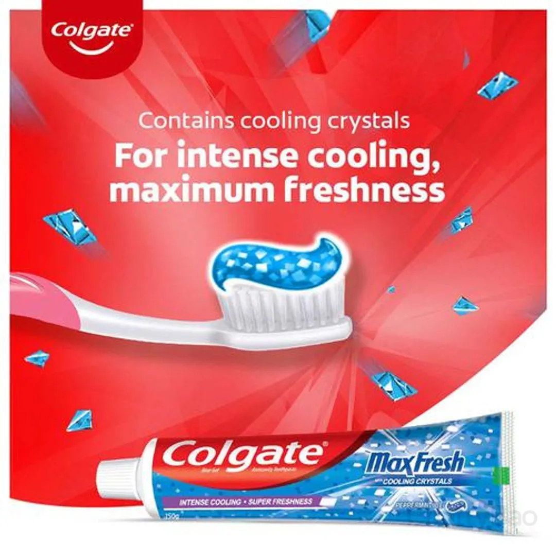 Colgate Max Fresh Peppermint Toothpaste 150 g view 3