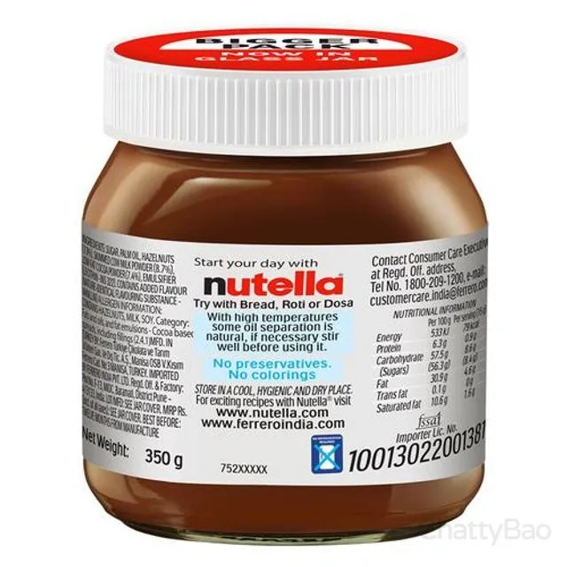 Ferrero Nutella Hazelnut Spread 350 g view 2