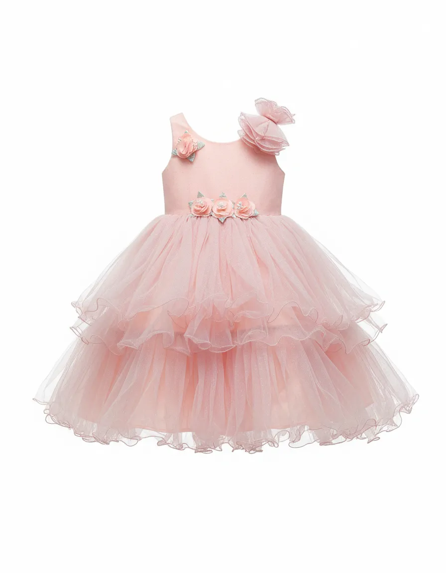 Girls Party Wear Gown Pch view 2