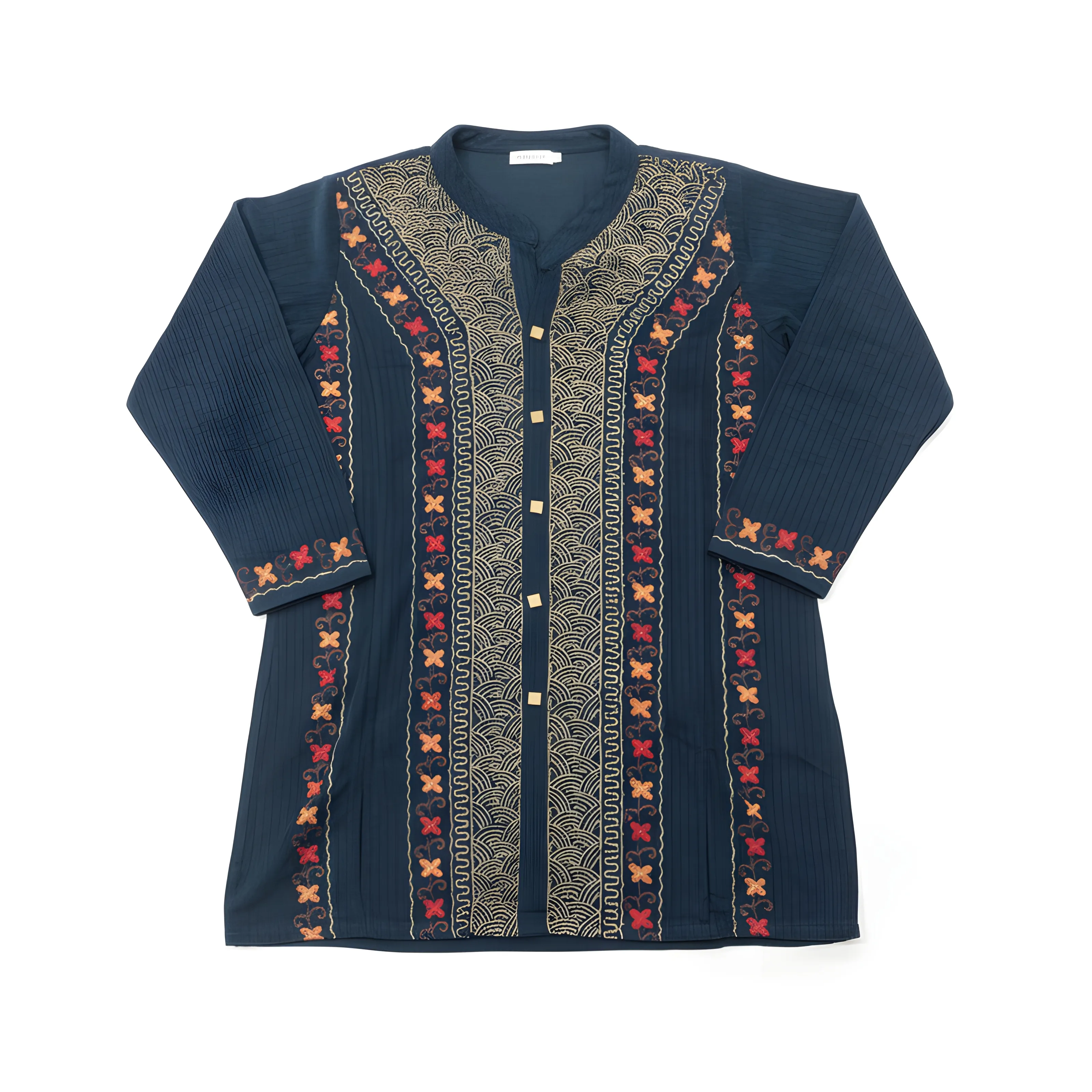The Mirror Story Ladies Short Kurti Velvet view 2