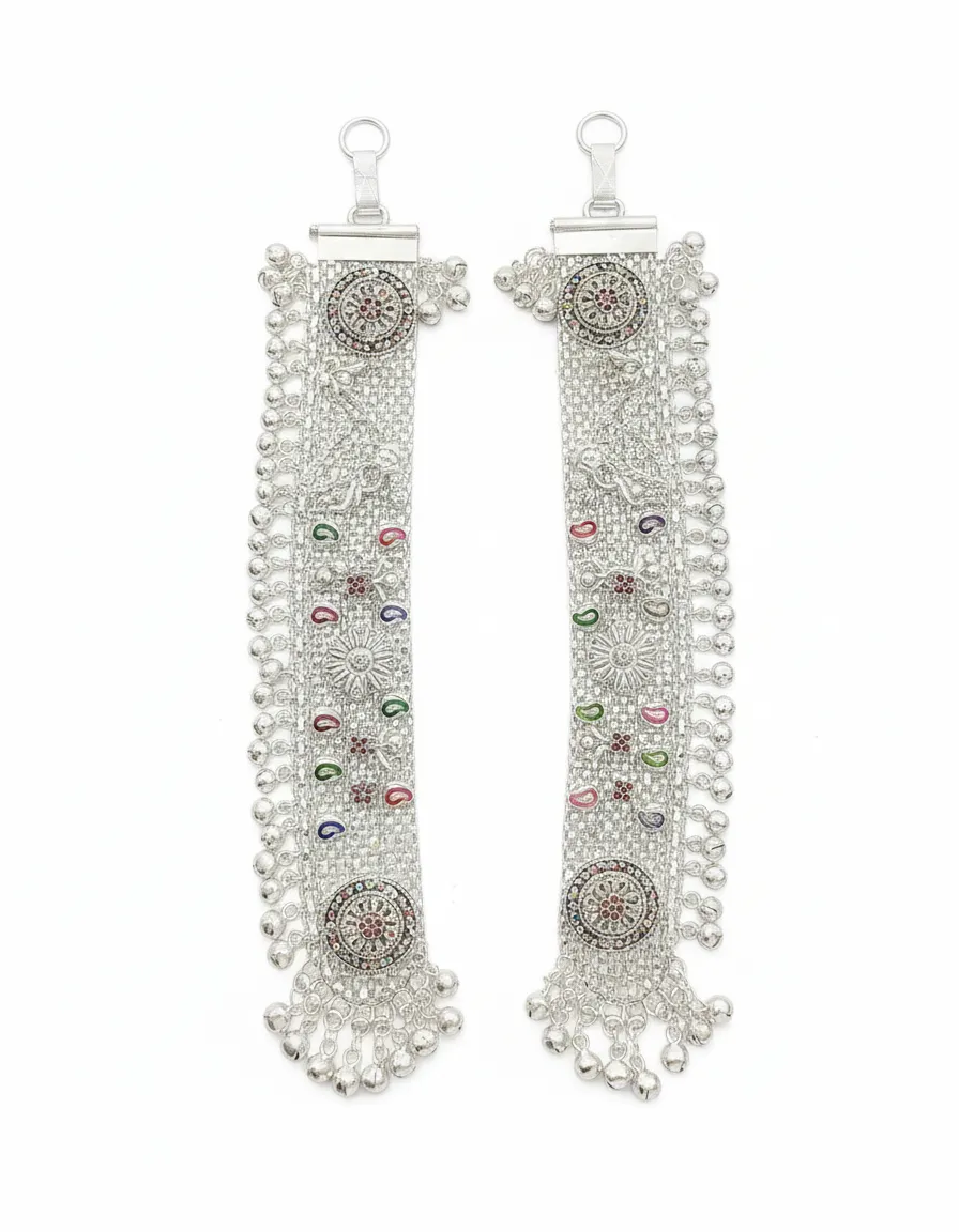 925 Sterling Silver Payal 1 view 2