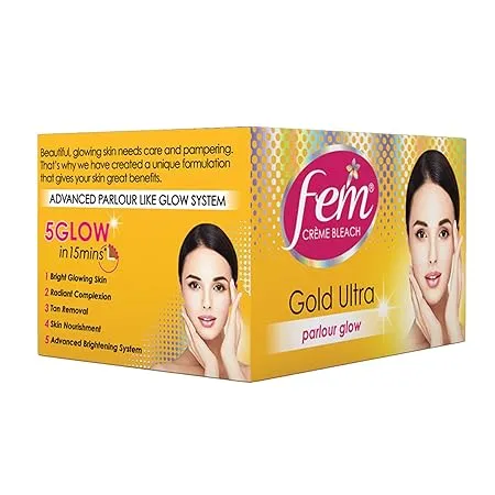 Fem Fairness Gold Ultra Creme Bleach 30 g view 2