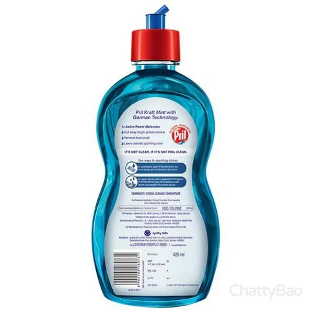 Pril Dishwash Liquid - Kraft 425 ml view 2