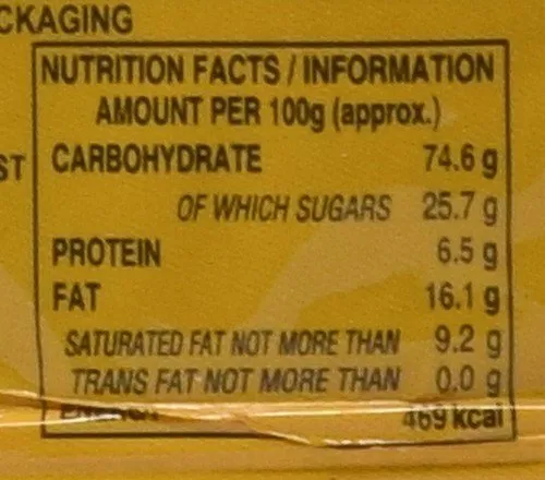 Parle Crunchy Biscuits Coconut 200 g view 3