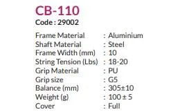 Cosco CB-110 Badminton Racket view 3