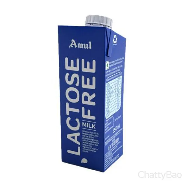 Amul Lactose Free Milk 250 ml view 2