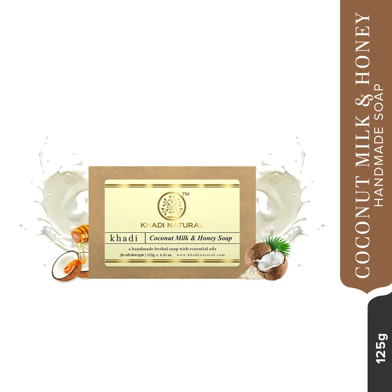 Khadi Natural Coconut Milk & Honey Soap 125 g view 2