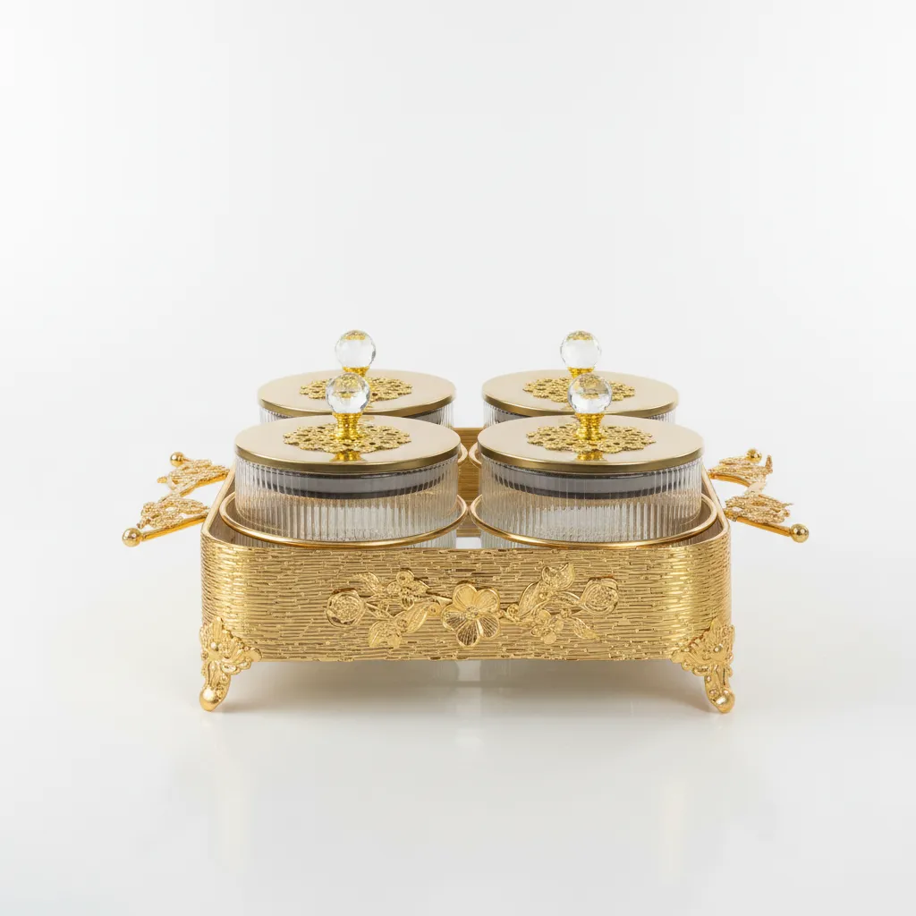 Decorative Glass Jar Set