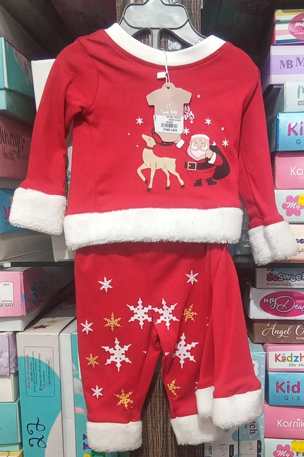 Kids Christmas Dress view 3