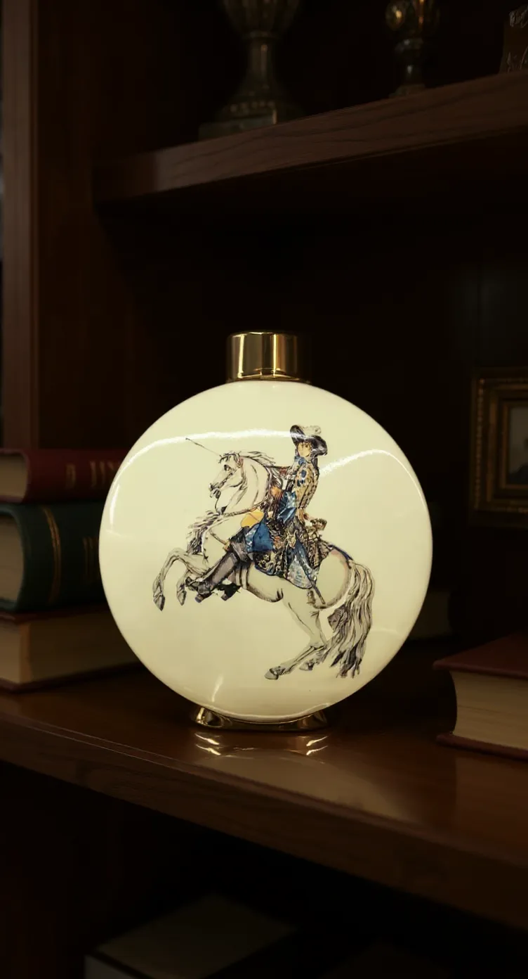 Decorative Porcelain Flask view 4