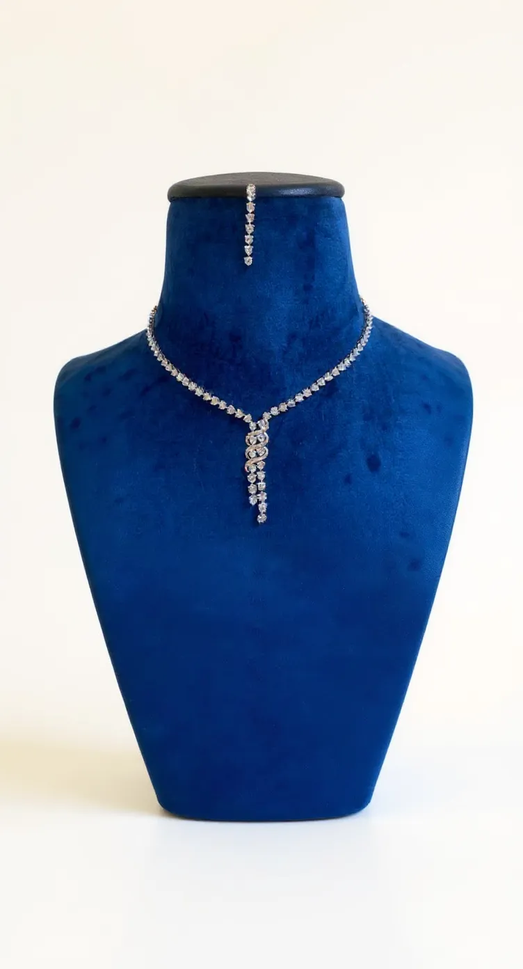 Diamond Necklace view 2