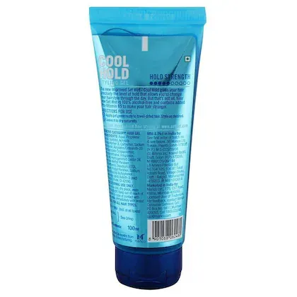 Set Wet Cool Hold Hair Styling Gel 100 ml view 2
